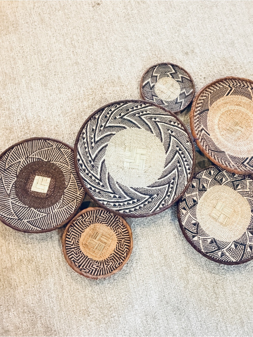 NEW Africa Woven Basket. Made by the Binga people of Zambia/Zimbabwe - Picture 6 of 7